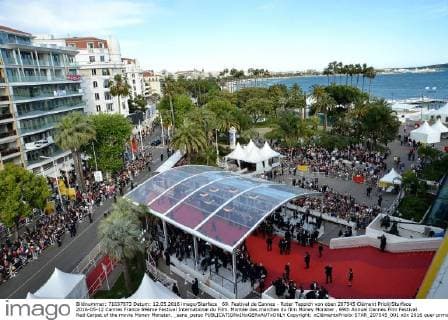 69th Festival de Cannes - Red Carpet from above