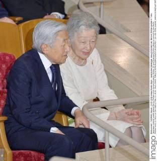 Japanese Emperor and Empress attend Berlin Philharmonic concert in Tokyo