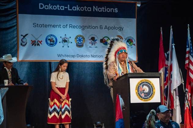 Canada, Government Apology Ceremony for the First Nations Lakota and Dakota