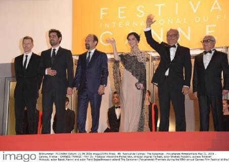69th Festival de Cannes: The Salesman - Forushande Film Premiere