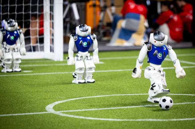 Netherlands, Robot Football World Cup in Eindhoven