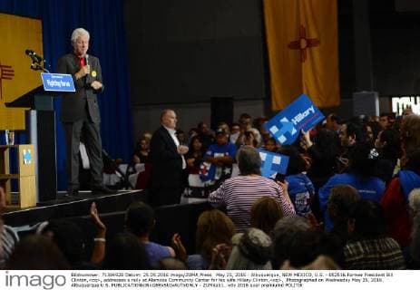 Bill Clinton campaign in New Mexico