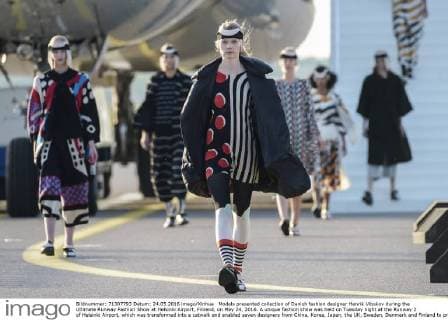 Ultimate Runway Fashion Show at Helsinki Airport