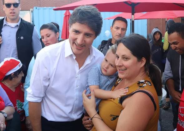Canada, Justin Trudeau at Lebanese festival in Ottawa