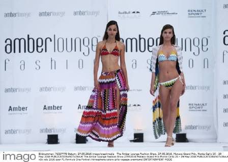 The Amber Lounge Fashion Show in Monaco