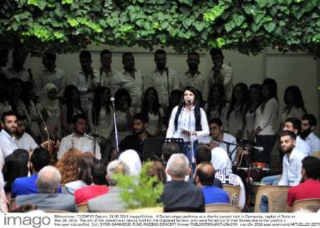 Charity concert in Damascus