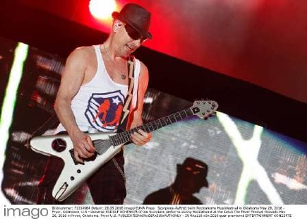 Scorpions performance at the Rocklahoma Music Festival in Oklahoma