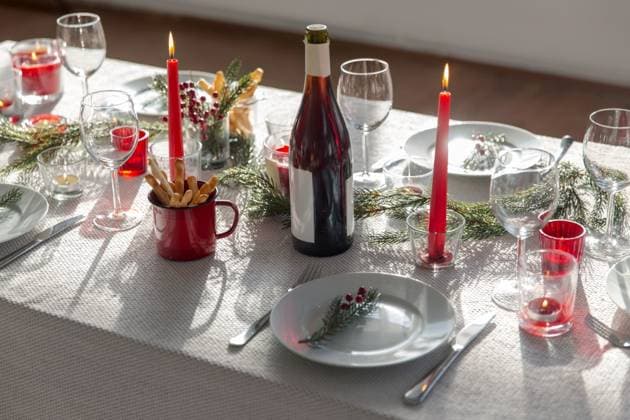 IMAGO Creative, Christmas, Festive table decorations