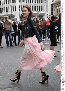 Celebrities at the Gucci Fashion Show in London