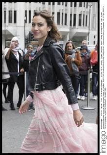 Celebrities at the Gucci Fashion Show in London