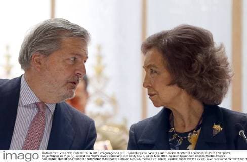 Queen Sofia at Mapfre Award in Madrid