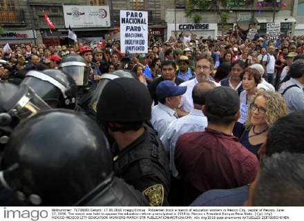 Demo in Mexico City