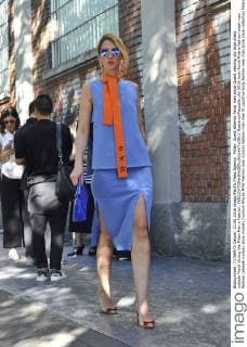 Milan Fashion Week - Before the Fendi fashion show