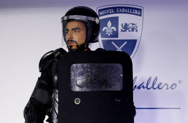 Fashion show by Miguel Caballero in Bogota