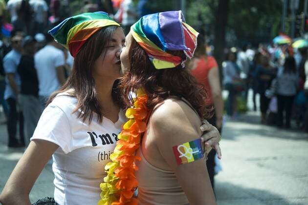 LGBT Parade in Mexico City