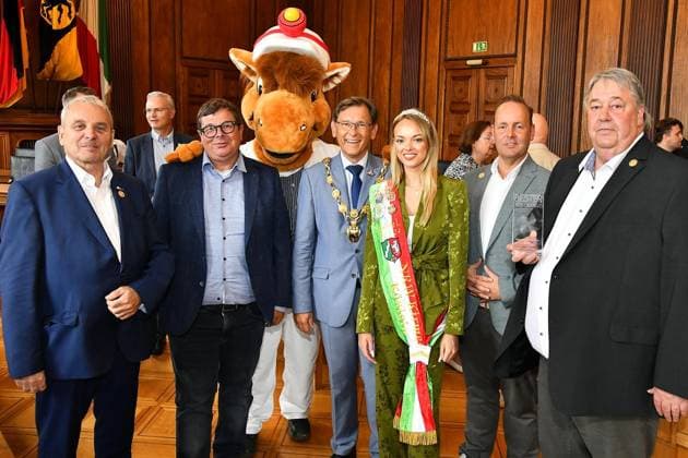 NRW, presentation of the Best Showman Award at Crange in Herne