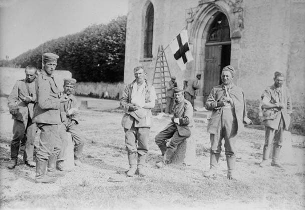 IMAGO International History, Bain News Service Archive, First World War, WWI, German prisoners of war 1914-1918