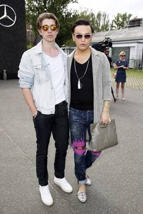 Berlin Fashion Week - Celebrities with Thomas Hanisch