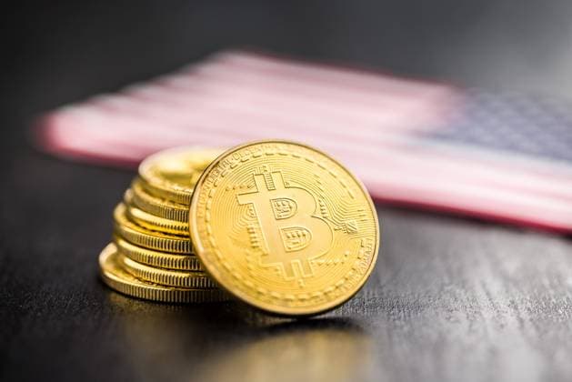 Cryptocurrency Bitcoin reaches record high during US election, archive images
