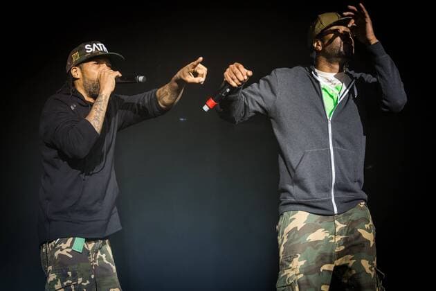 Method Man and Redman at the Couleur Cafe Music Festival in Brussels