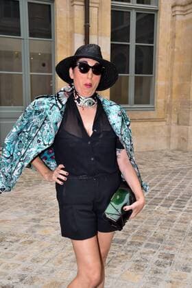 Paris Fashion Week - Celebrity guests at the Schiaparelli show