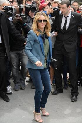 Paris Fashion Week - Vanessa Paradis at Chanel