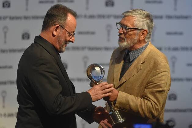 Karlovy Vary Film Festival - Jean Reno receives Presidents Award
