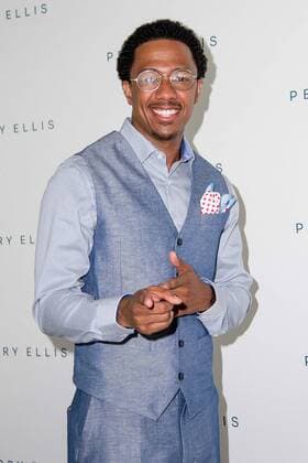 Nick Cannon at New York Fashion Week