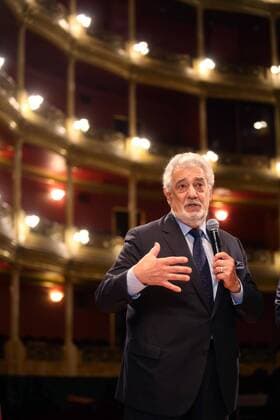 Placido Domingo in Guadalajara, Mexico