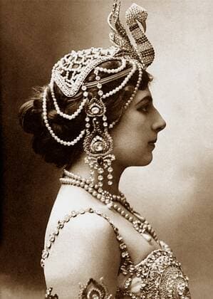 Mata Hari, 150th birthday on 7 August, died in 1917