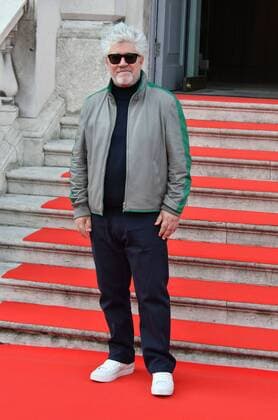 Pedro Almodovar during the premiere of Julieta in London