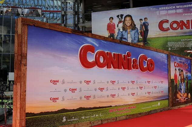 Preparations for the Conni & Co. Film premiere in Berlin