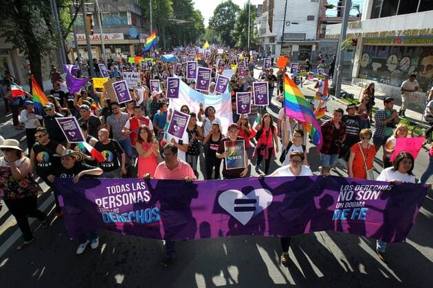 Mexico: Protests against homophobia in Guadalajara