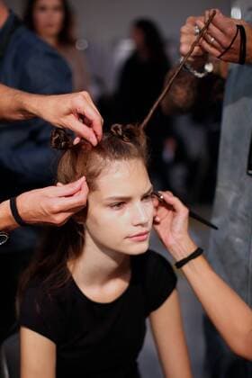 Milan Fashion Week - Backstage from the Diesel Black Gold show