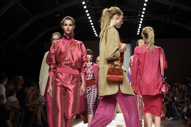 Milan Fashion Week - Trussardi Fashion Show