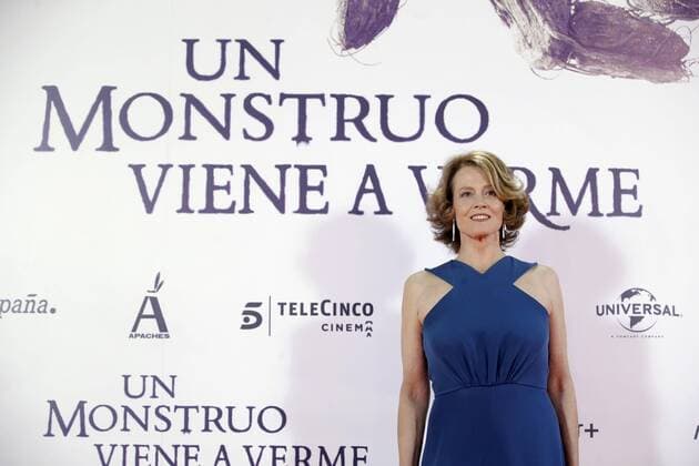 Un Monstruo Viene movie premiere in Madrid