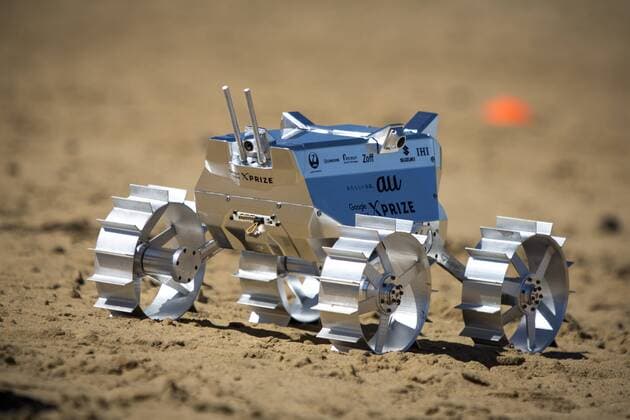 Hakuto s rover PFM3 Model