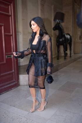 Paris Fashion Week - Kim Kardashian in Paris