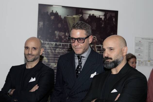 Lapo Elkann at the premiere of the Juventus Turin film Bianconeri