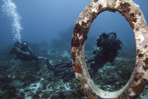 Underwater Art Museum in Mexico