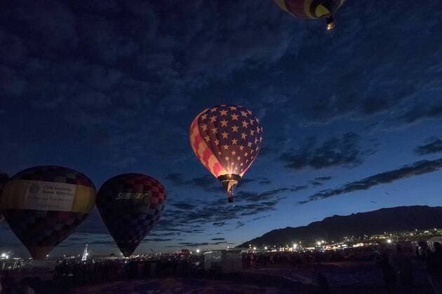 International Balloon Festival in New Mexico