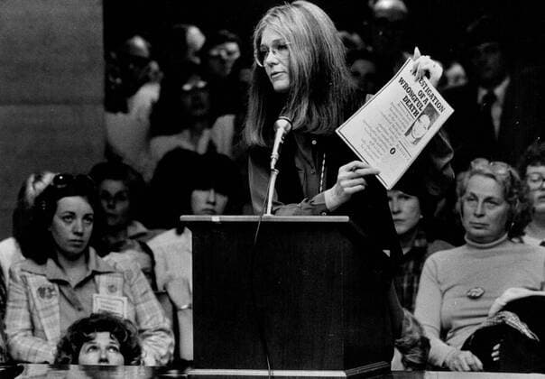 Famous feminists, Gloria Steinem