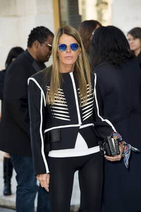 Paris Fashion Week - Celebrities in front of the Louis Vuitton fashion show