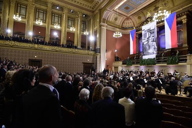 Vaclav Havel Memorial Concert in Prague