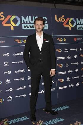 Los 40 Music Awards Press event in Madrid