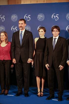 King Felipe and Letizia - Planeta Award in Barcelona
