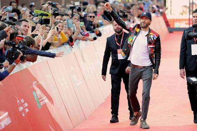 Film Festival in Rome - Jovanotti on the Red Carpet