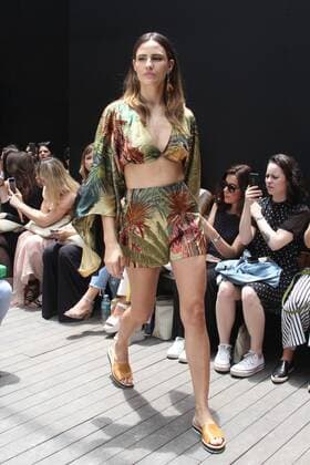 Sao Paulo Fashion Week - coconut water fashion show