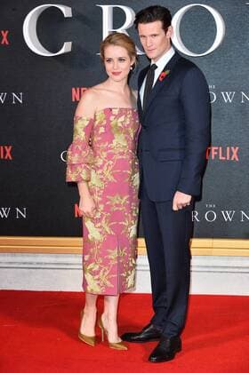TV premiere of Netflix series The Crown in London