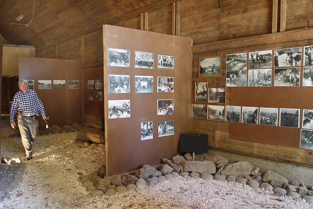 Chile, government stops memorial for Colonia Dignidad victims, archive images